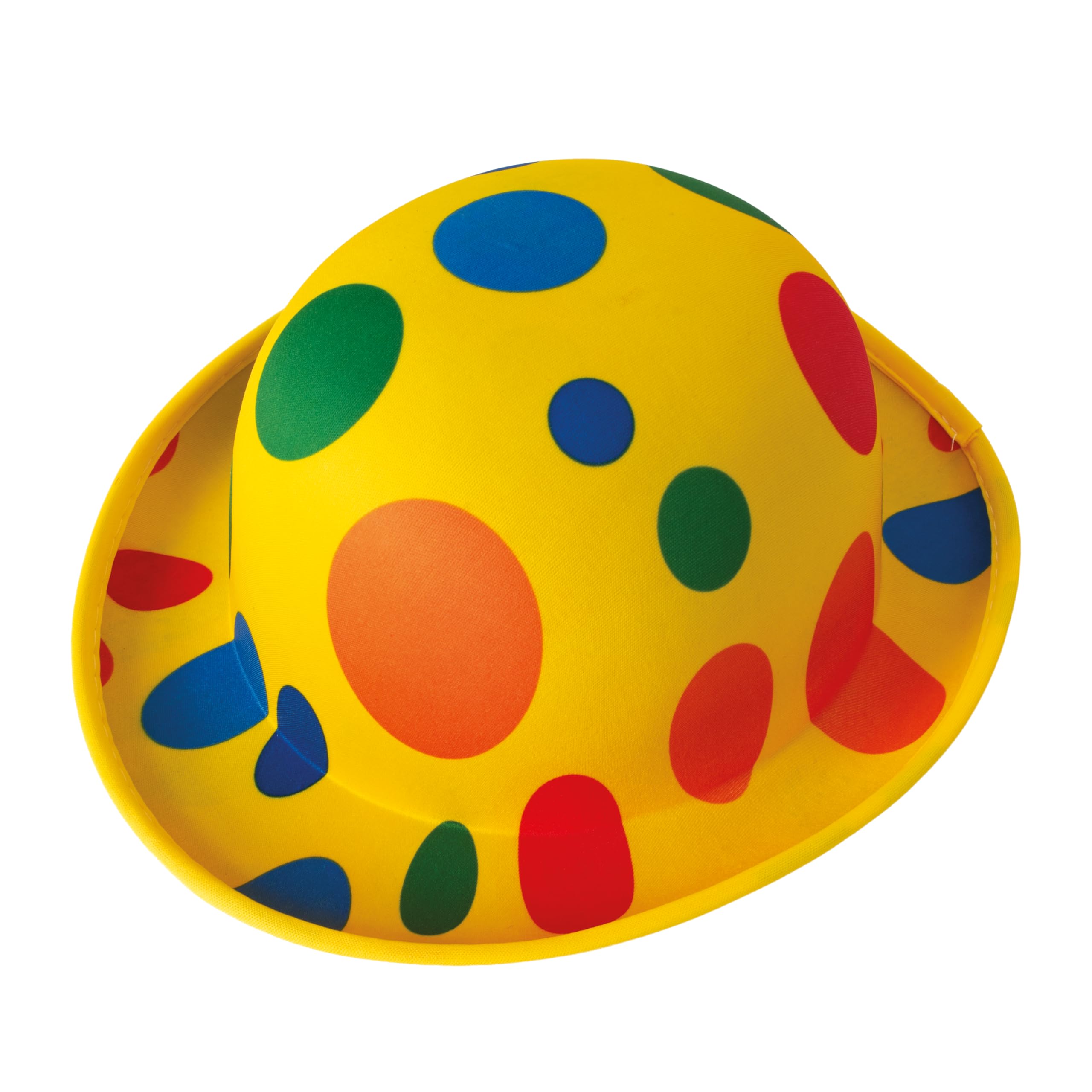 p-tit-clown-melone-hut-gelb-gepunktet-clown-zubeh-r image 3