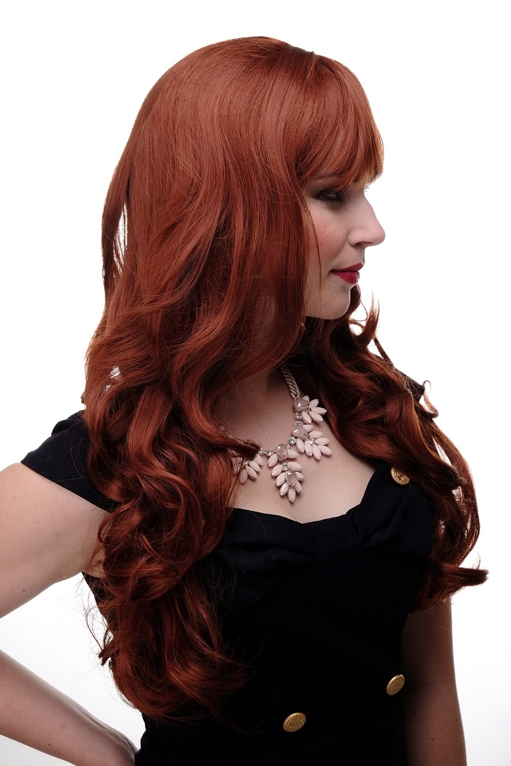 wig-me-up-285-damen-per-cke-kupferrot-locken-mit-pony-ca-65-cm image 8
