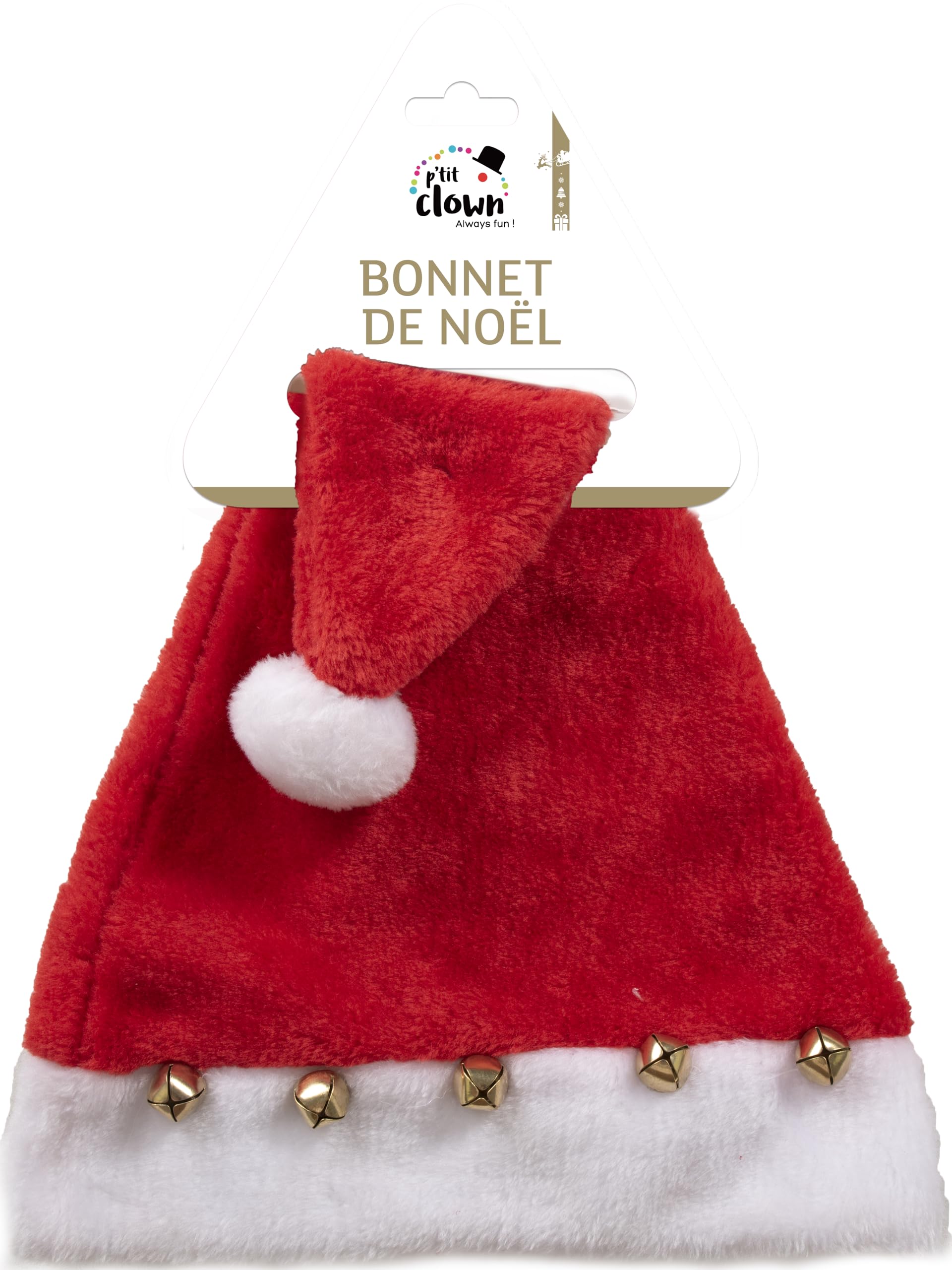 generique-santa-claus-schellenm-tze-f-r-erwachsene-rot-wei image 5