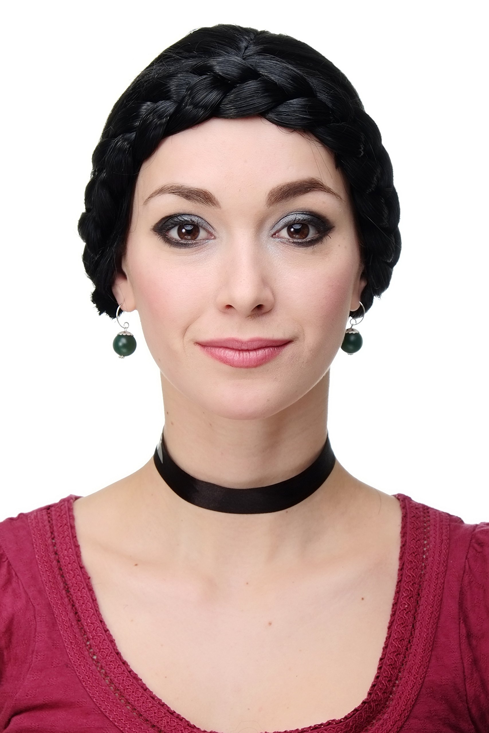 wig-me-up-rj010-p103-zopf-per-cke-tracht-geflochten-schwarz-erwachsene image 2