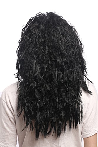 wig-me-up-90616-p103-party-per-cke-vokuhila-schwarz-kink-locken-50-cm-damen-herr image 8