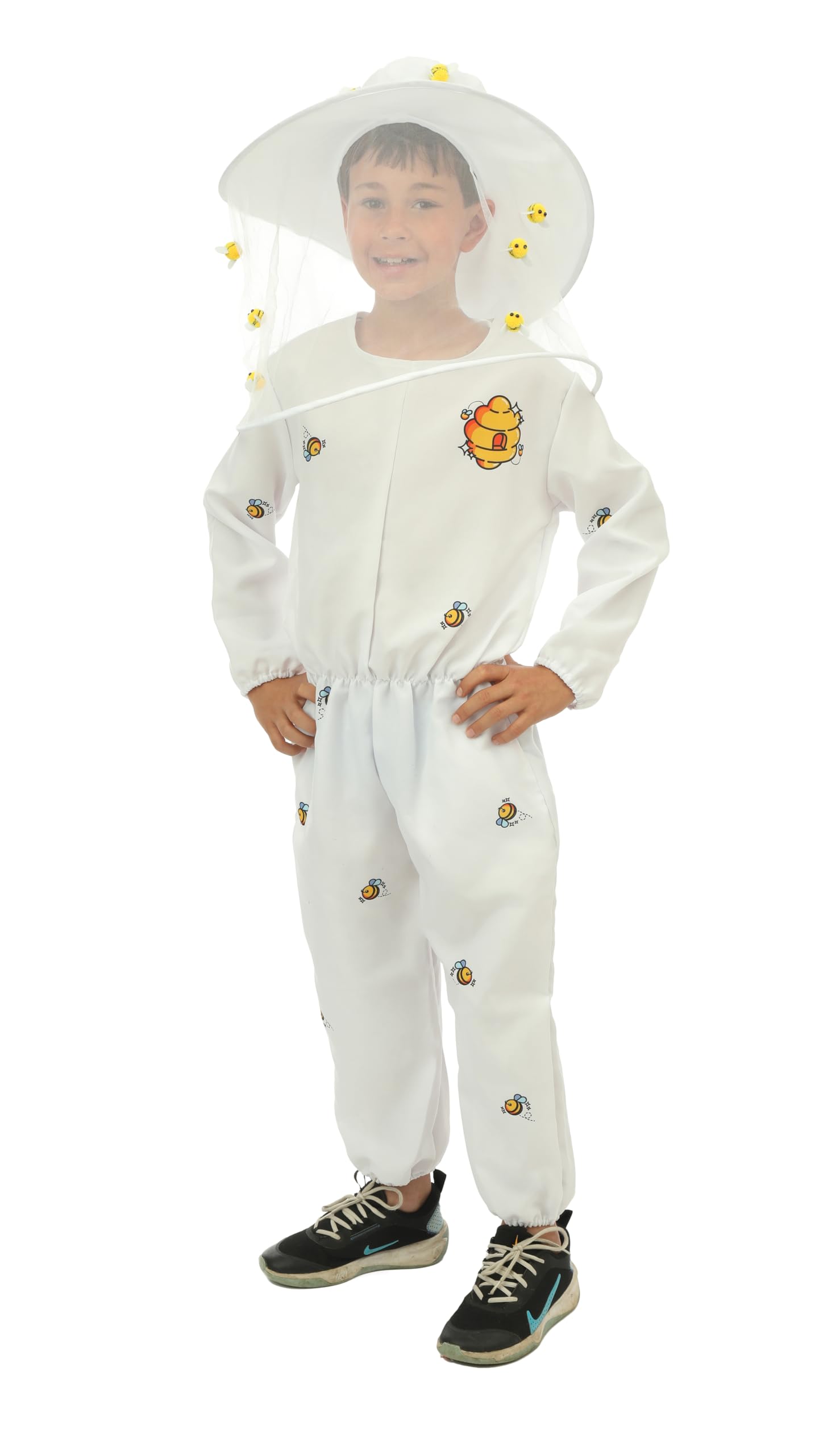 p-tit-clown-imker-kost-m-kinder-overall-mit-hut-wei image 2