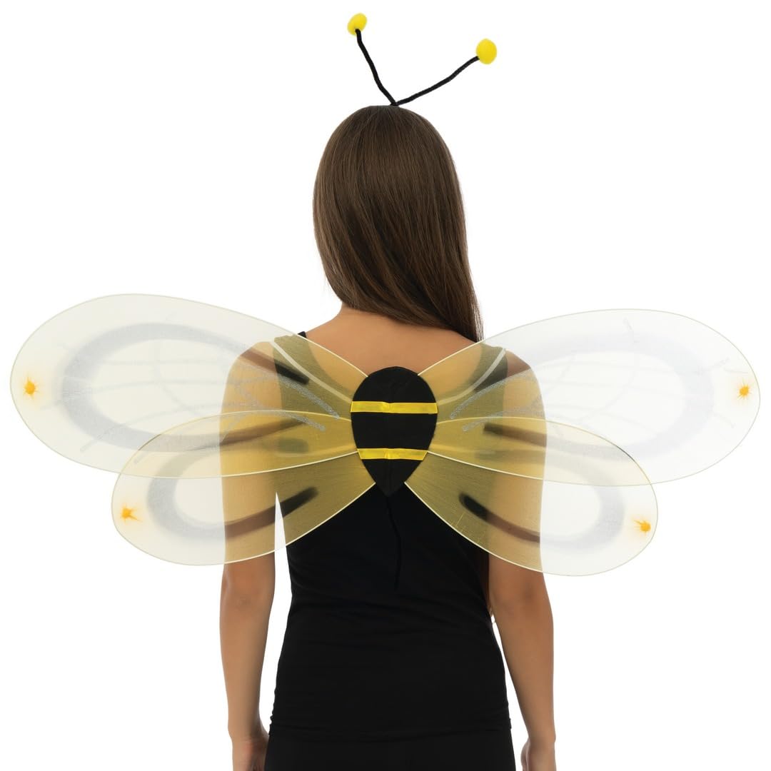 p-tit-clown-bienen-set-51470-haarreif-mit-fl-gel-gelb-schwarz image 2
