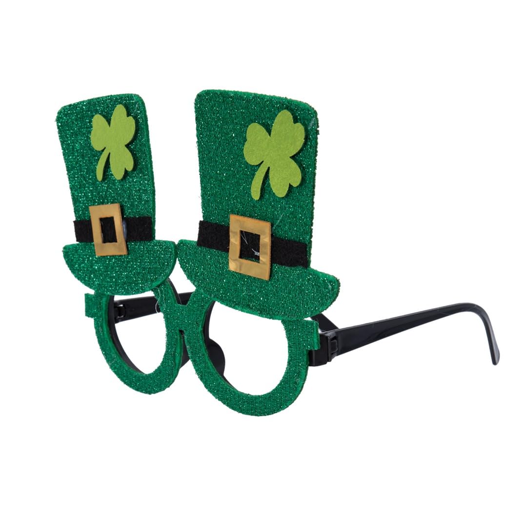 ptit-clown-23242-st-patrick-s-hut-brille-gr-n-gold-f-r-erwachsene image 3