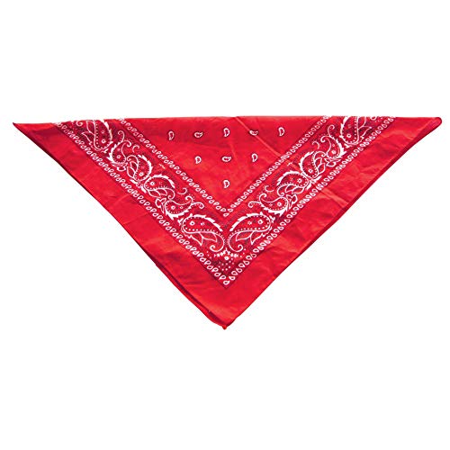 ptit-clown-cowboy-bandana-rot-55-x-55-cm-stoff image 2