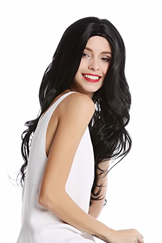 wig-me-up-gf-w2081-1-damenper-cke-lang-tiefschwarz-mittelscheitel-wellig-70-cm-b image 8