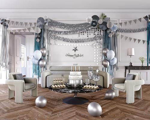 p-tit-clown-engelshaar-girlande-25-cm-silber-2-m-partydeko image 6