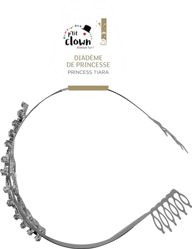 p-tit-clown-15104-prinzessinnen-diadem-luxus-versilbert-mit-strass image 7