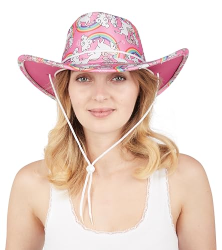 ptit-clown-cowgirl-hut-einh-rner-erwachsene image 5