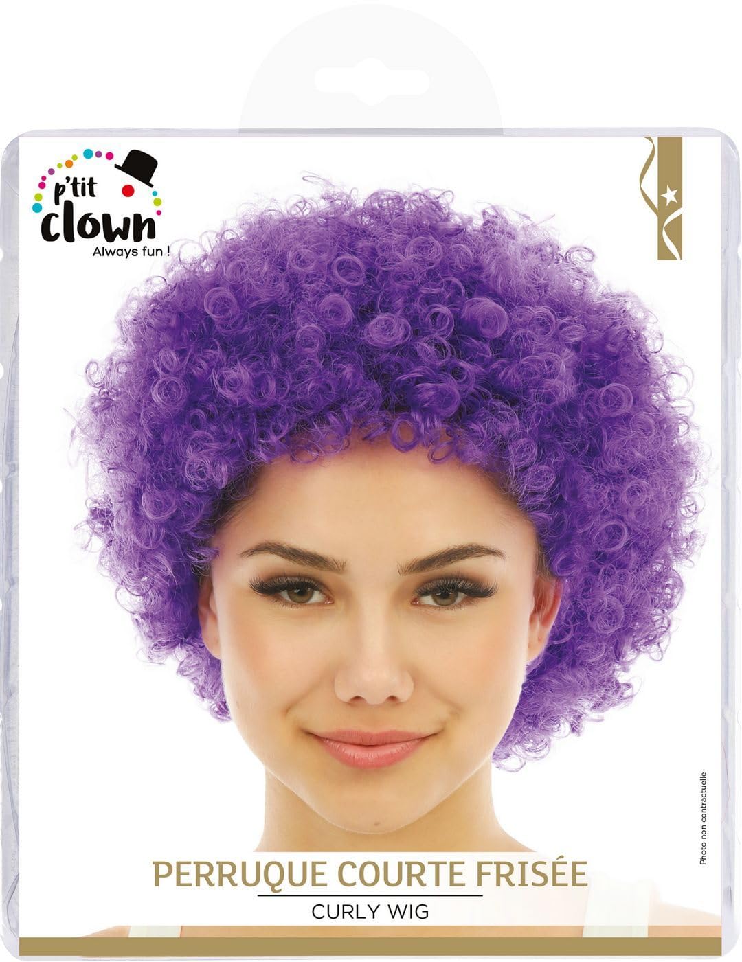 p-tit-clown-per-cke-kurz-gelockt-violett-kost-mper-cke image 5