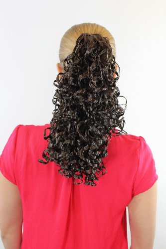 wig-me-up-jl-3168-6-zopf-extension-braun-35-cm-stark-gelockt image 5