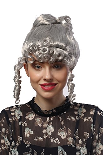 wig-me-up-90713-za68a-party-per-cke-damen-barock-silbergrau-korkenzieherlocken image 8