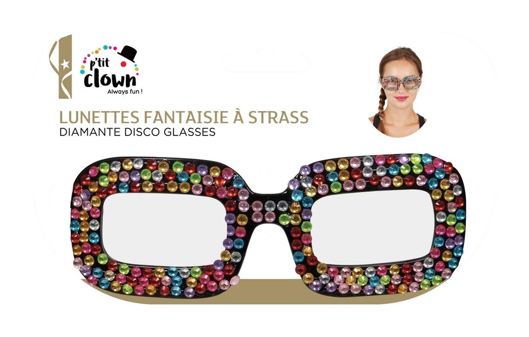 p-tit-clown-fantasiebrille-mit-strasssteinen-mehrfarbig image 7