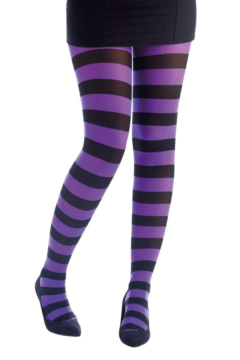 p-tit-clown-blickdichte-damen-strumpfhose-gestreift-wei-rot-einheitsgr-e image 7