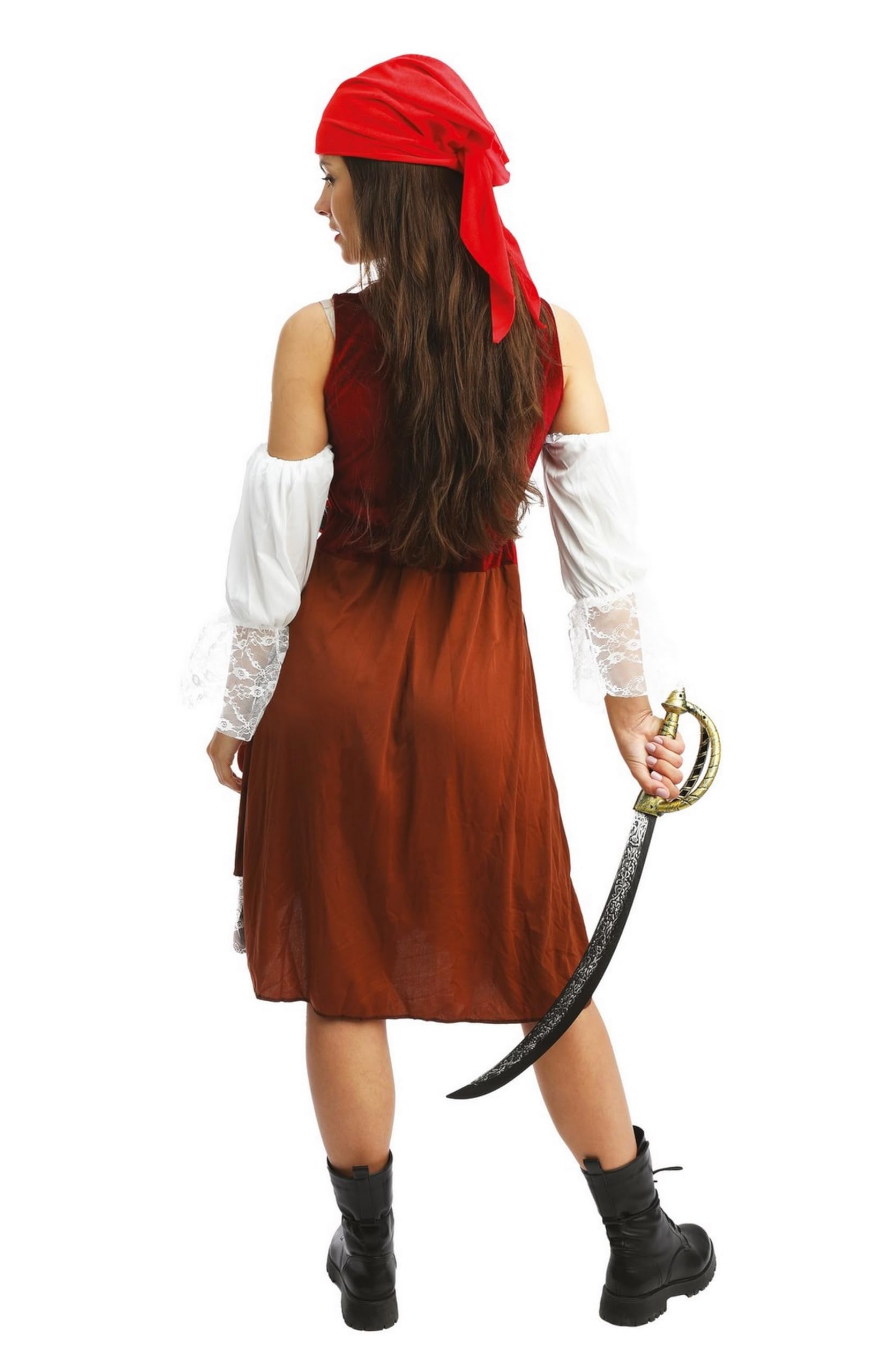 ptit-clown-luxus-piratenkost-m-damen-piratin-karnevalskost-m-aus-polyester image 3