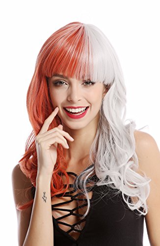 wig-me-up-gf-w2301-damenper-cke-harlekin-halb-rot-halb-grau-lang-lockig-55-cm image 5
