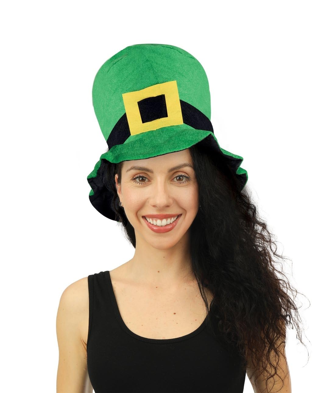 ptit-clown-saint-patrick-velourshut-gr-n-mit-schnalle image 1