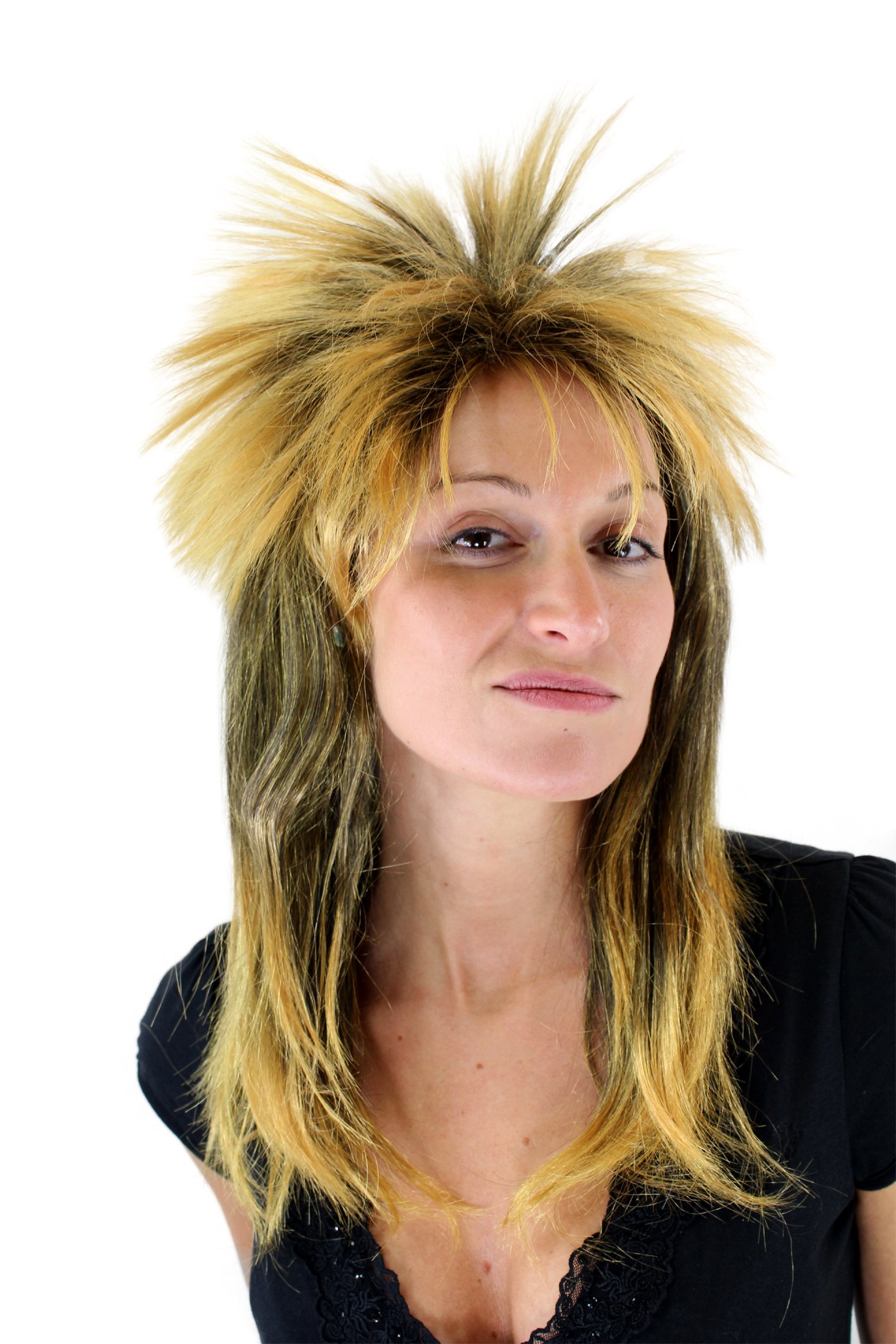 wig-me-up-vz-079-p103p144-punk-per-cke-schwarz-orange-80er-vokuhila image 2