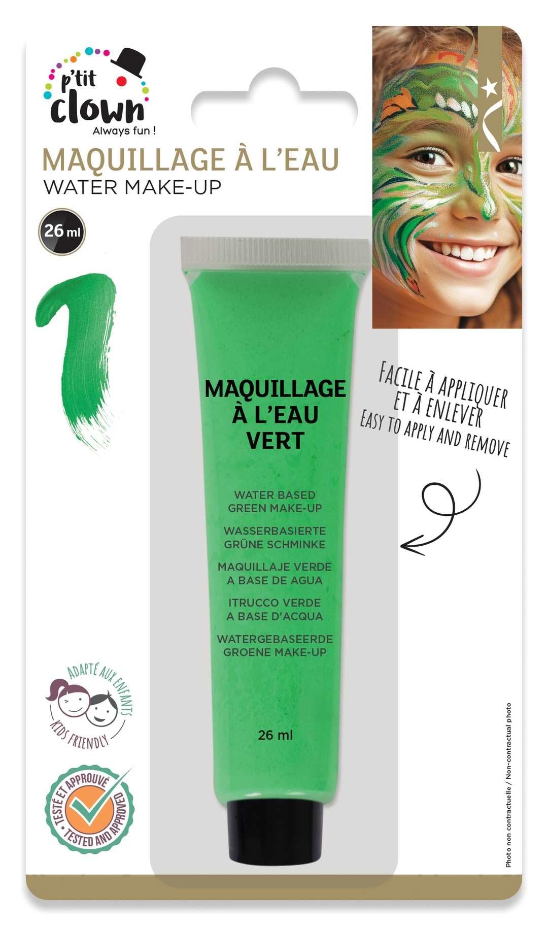 ptit-clown-24101-wasserfarbe-in-tube-26-ml-gr-n image 1