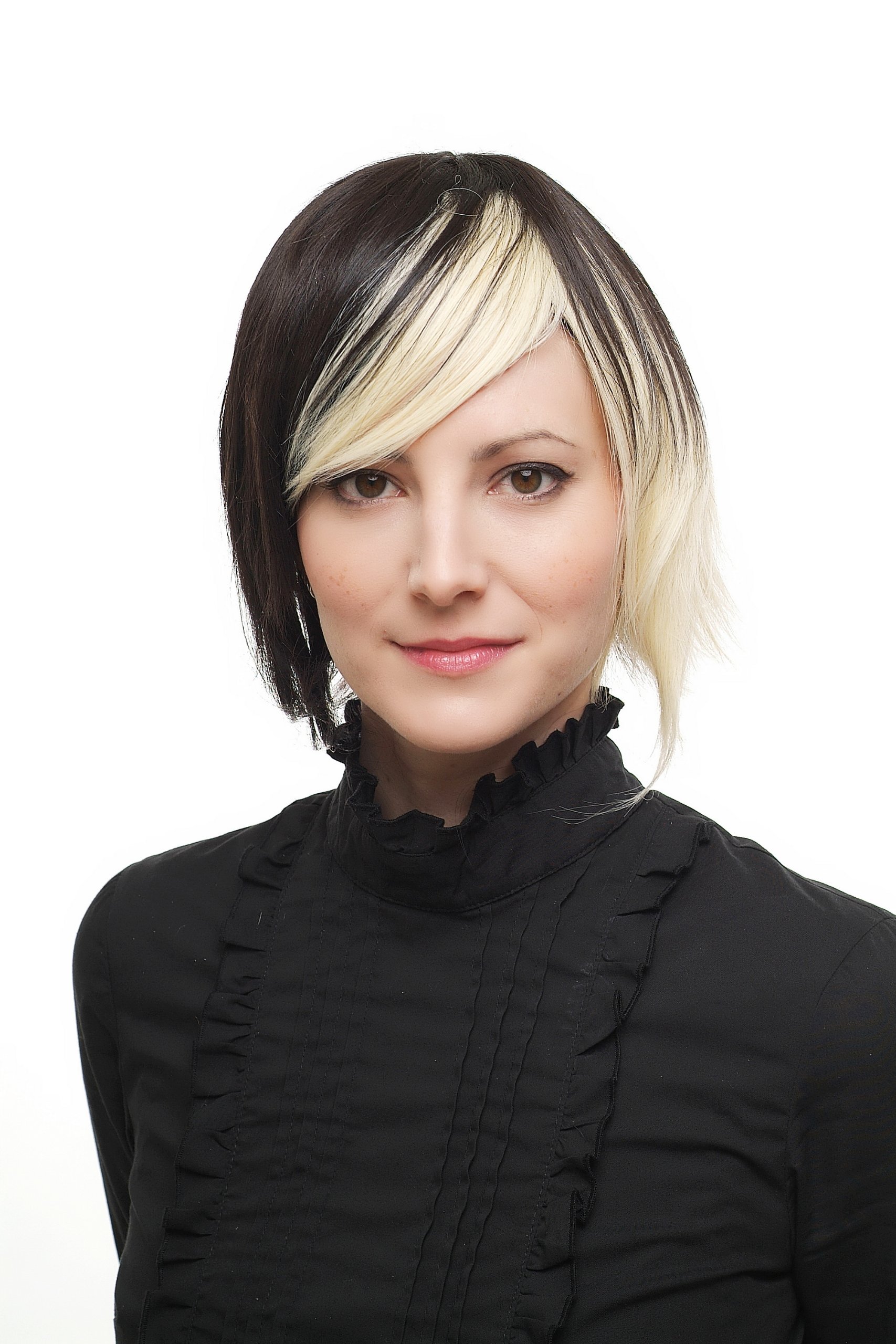 wig-me-up-1241-damenper-cke-braun-blond-mittelscheitel-kurz-bis-lang image 4