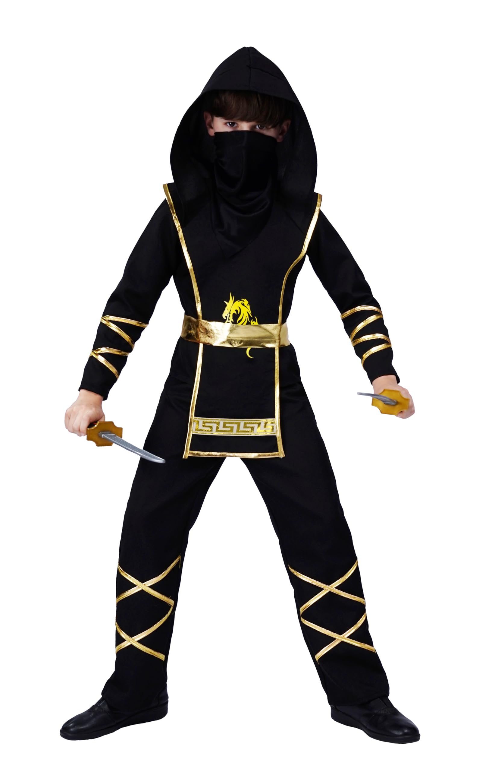 ptit-clown-ninja-kost-m-f-r-kinder-unisex-jungen-m-dchen image 1