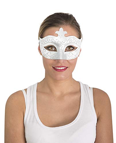 ptit-clown-22024-venezianischer-wolf-maske-gold-rot-kunststoff image 8