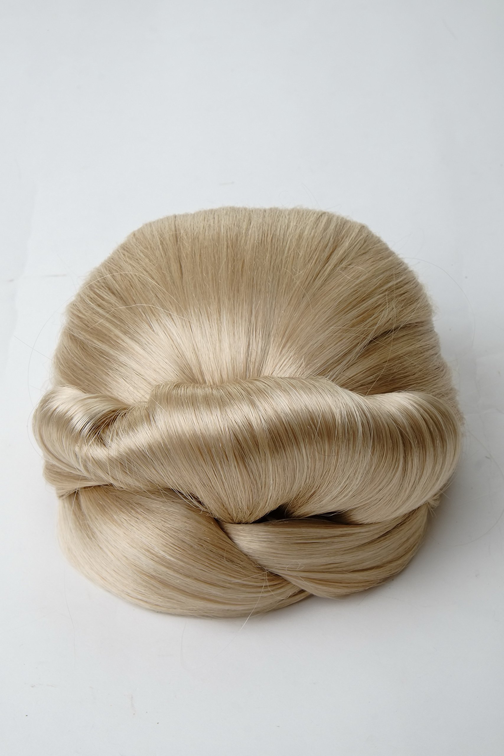 wig-me-up-n792-26-haarteil-dutt-halbper-cke-blond-breit-16-cm image 2