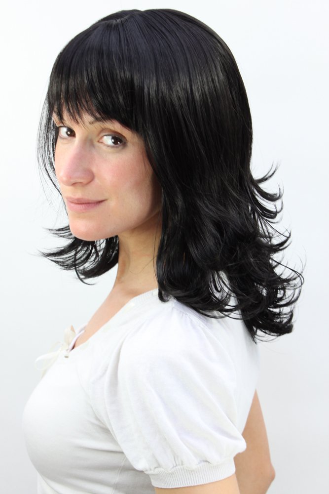 wig-me-up-3017-2-damenper-cke-schulterlang-gewellt-schwarz-pony-45-cm image 3