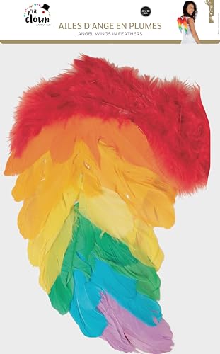 p-tit-clown-engelsfl-gel-federn-regenbogen-40-x-32-cm image 7
