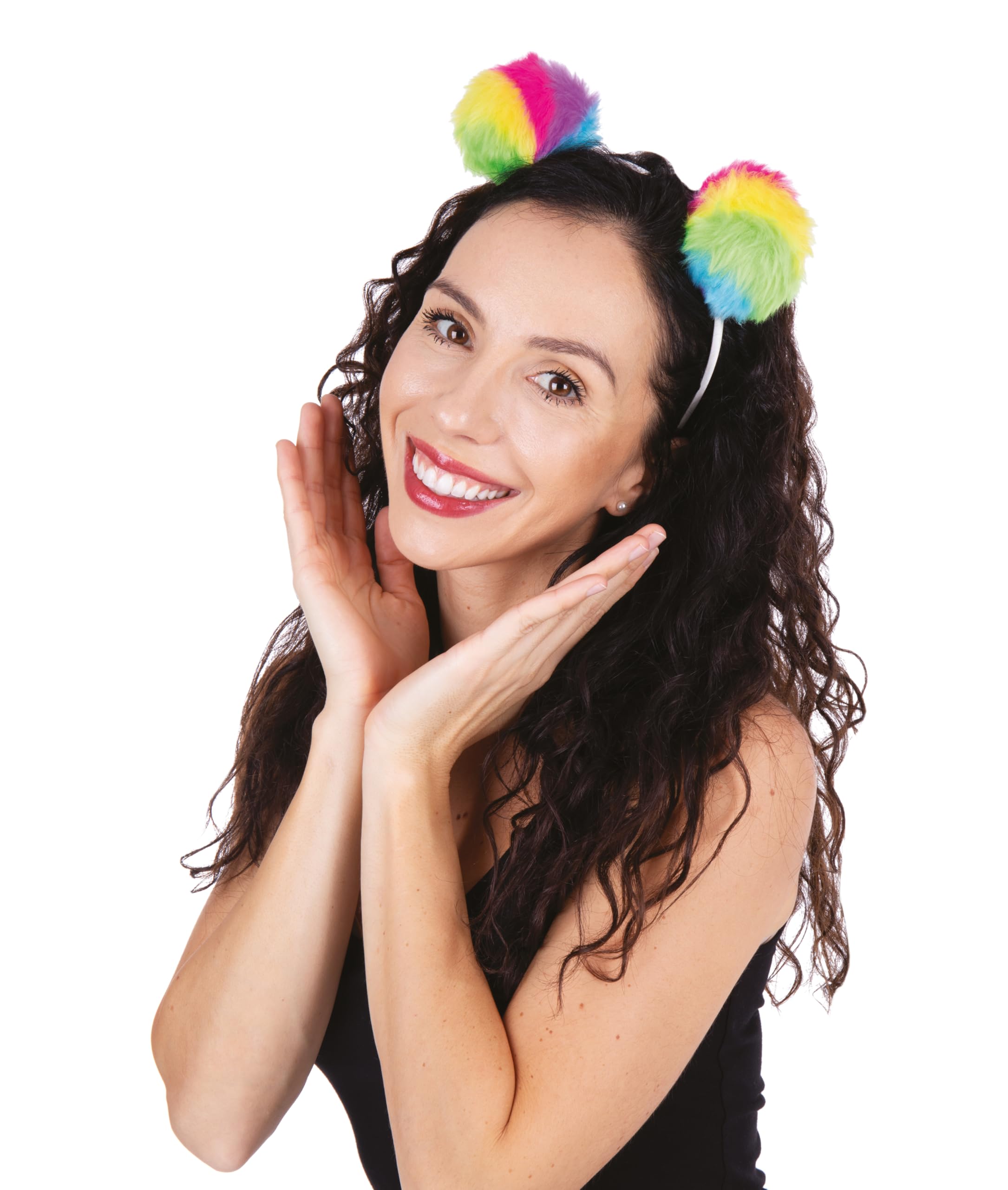 ptit-clown-fantasy-haarreif-mehrfarbig-karneval-halloween-accessoire image 2