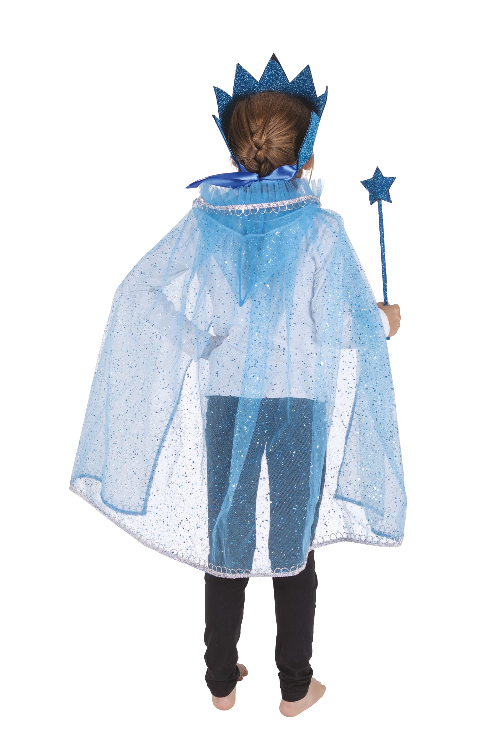 ptit-clown-zubeh-r-set-glitzerprinzessin-m-dchen-einheitsgr-e-blau image 4
