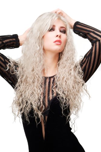 wig-me-up-damenper-cke-hexe-tywl017ak-101-sehr-lang-grau-gelockt-70-cm image 7