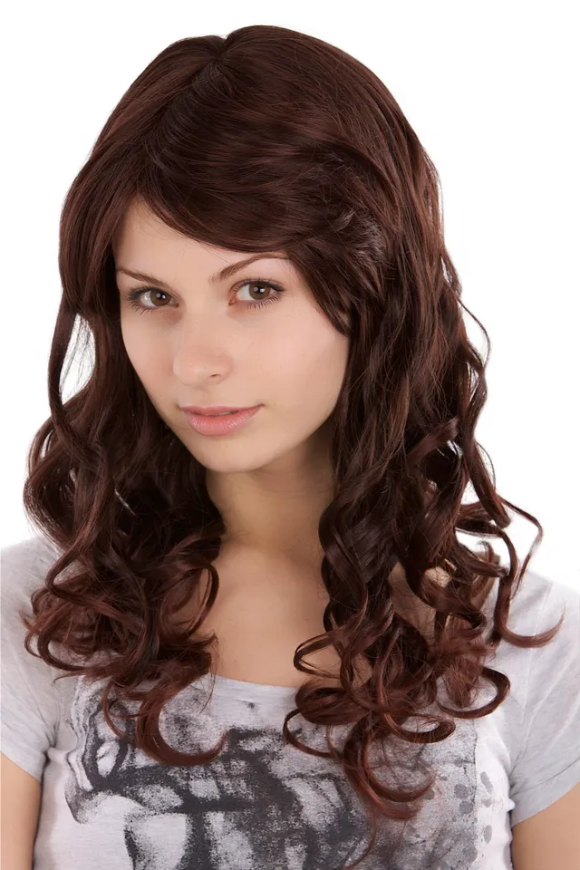 wig-me-up-3258-2t33-damenper-cke-kastanienbraun-locken-50-cm image 1