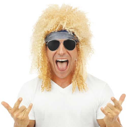 ptit-clown-23750-rockerper-cke-f-r-erwachsene-blond-mit-stirnband image 7