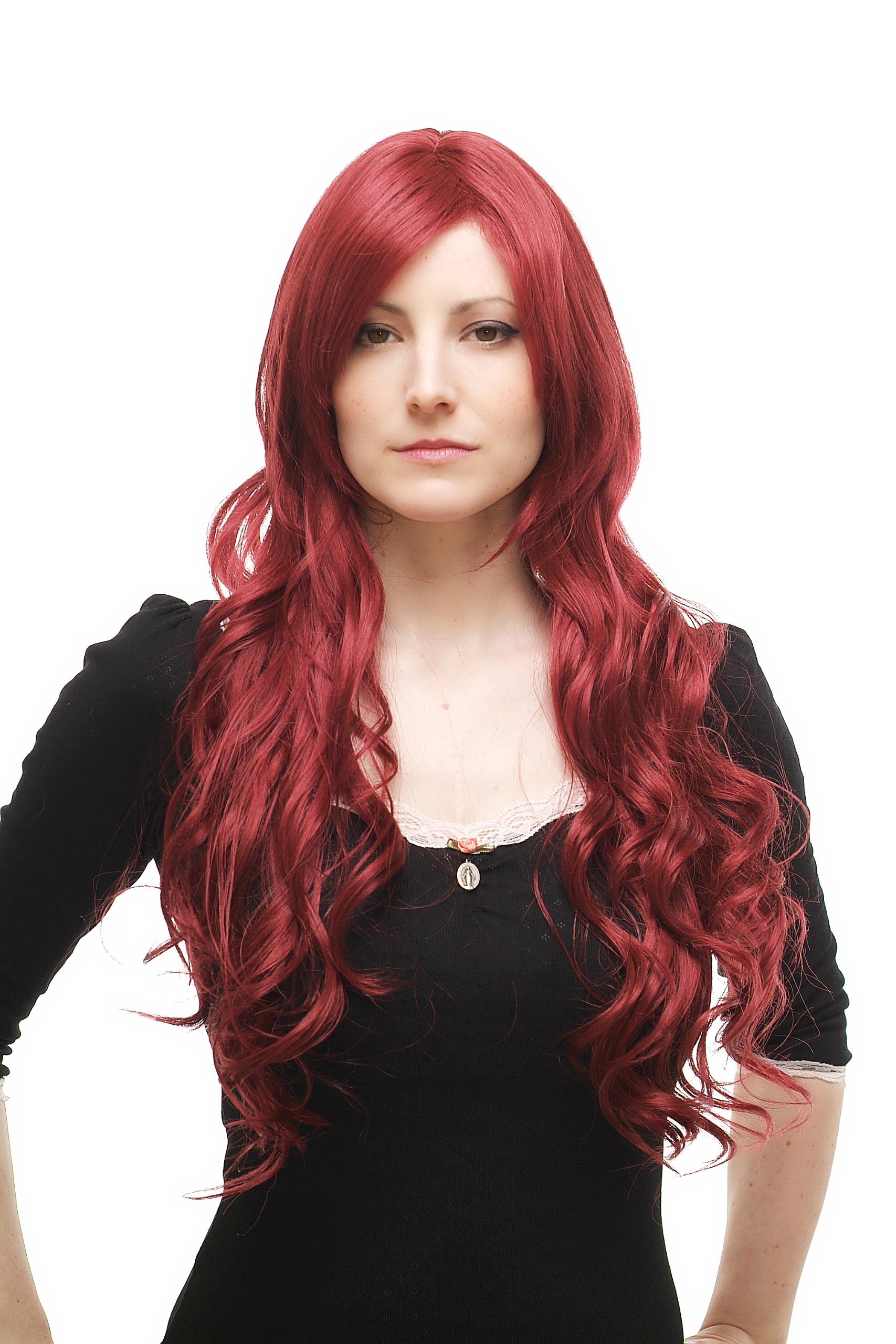 wig-me-up-9321l-39-per-cke-sehr-lang-aubergine-rot-lockig image 1