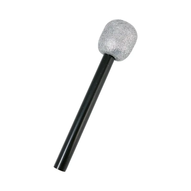 p-tit-clown-pop-star-mikrofon-schwarz-silber-kost-m-mikro image 1