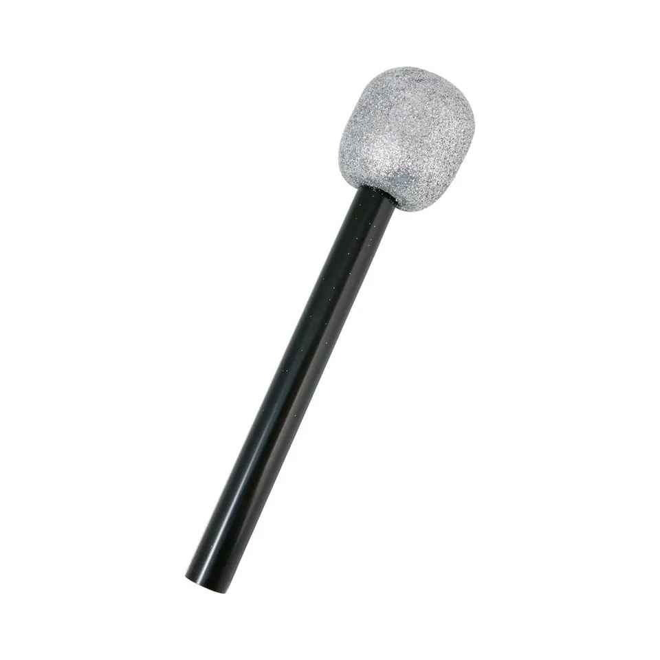 p-tit-clown-pop-star-mikrofon-schwarz-silber-kost-m-mikro image 1