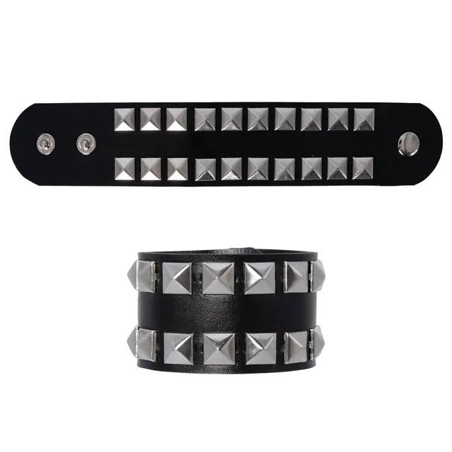 ptit-clown-18420-armband-punk-5-5-cm-schwarz image 1