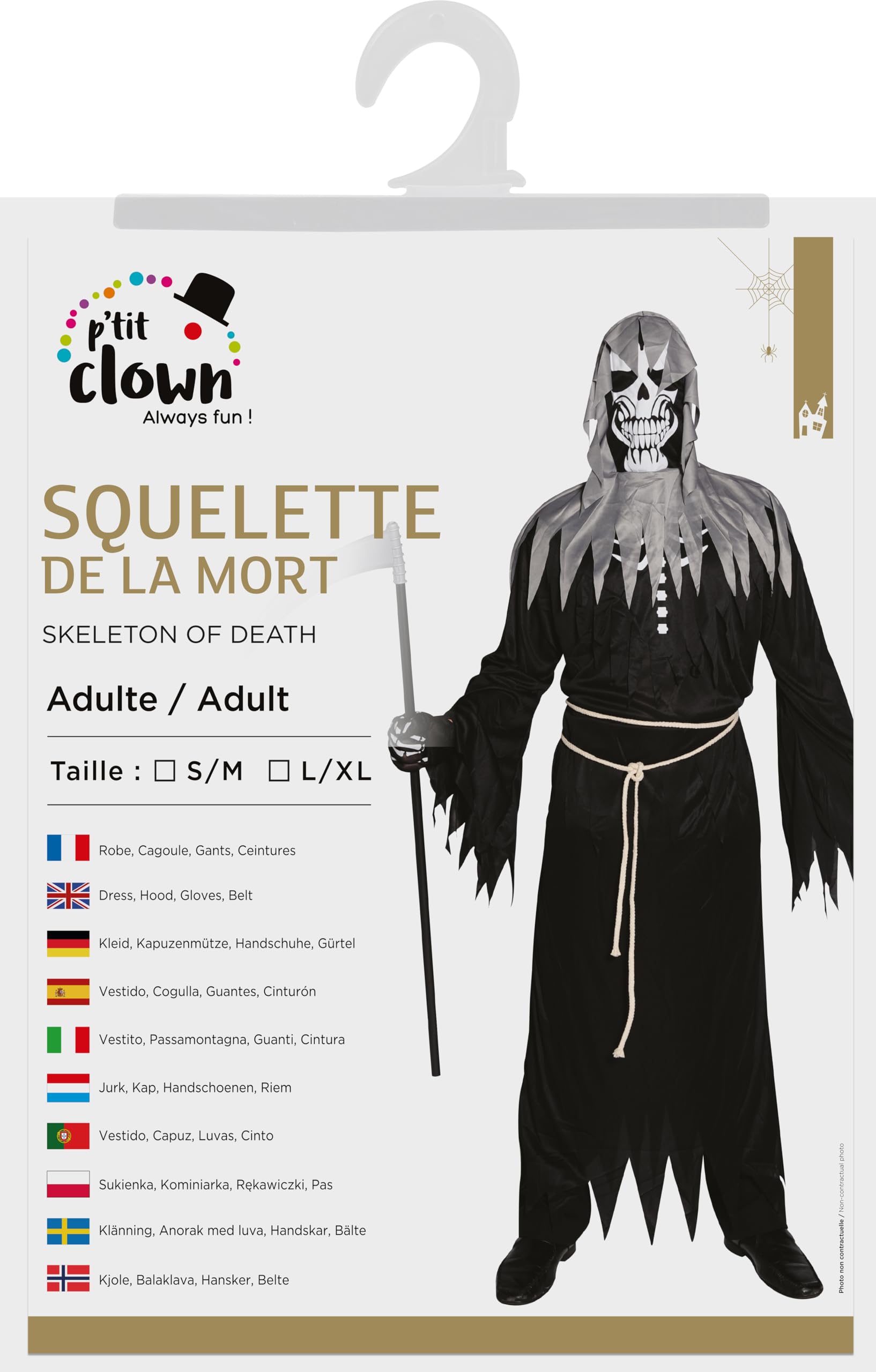 ptit-clown-skelett-des-todes-kost-m-herren-s-m image 3