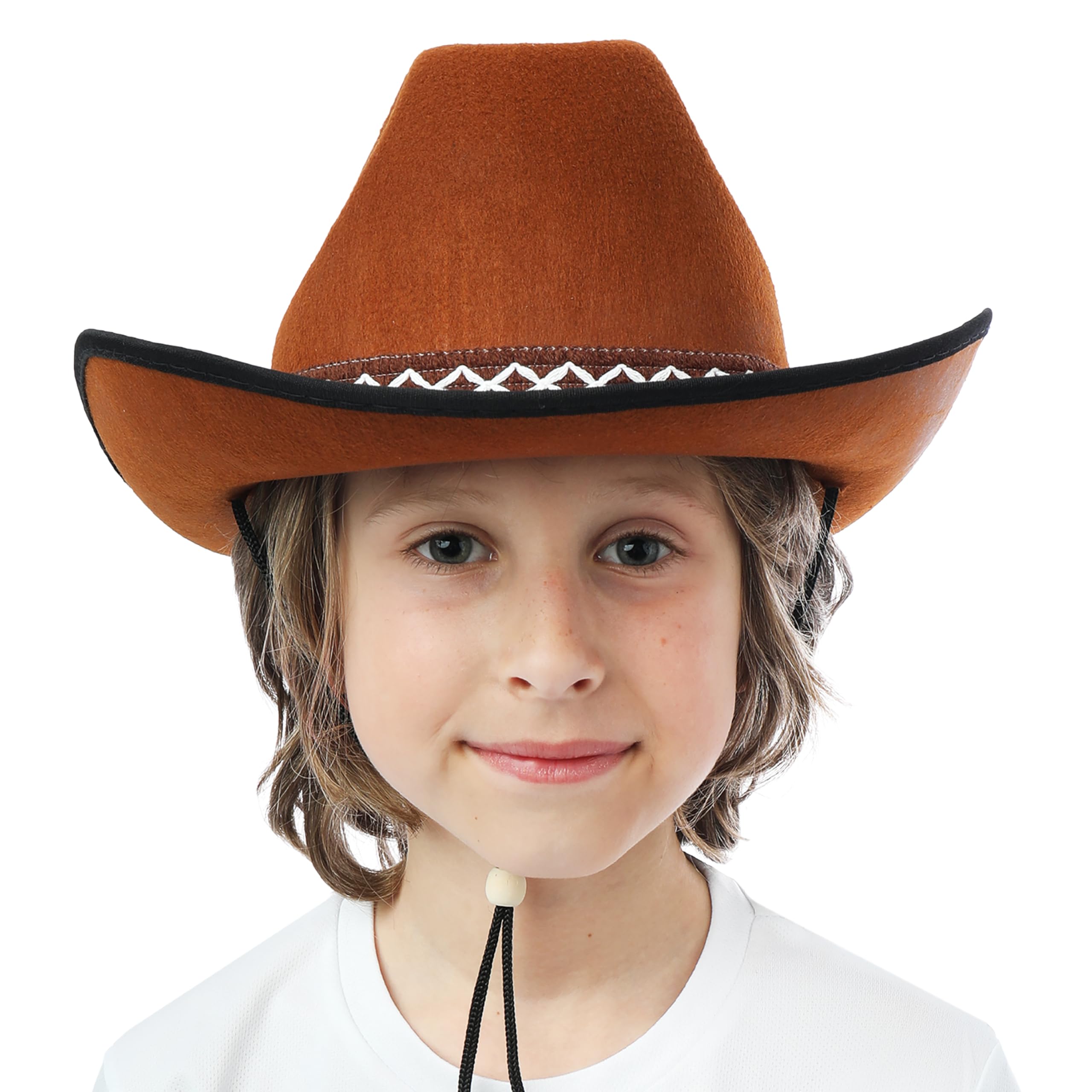 p-tit-clown-11235-filzhut-cowboy-kinder-braun-30x39-cm image 5