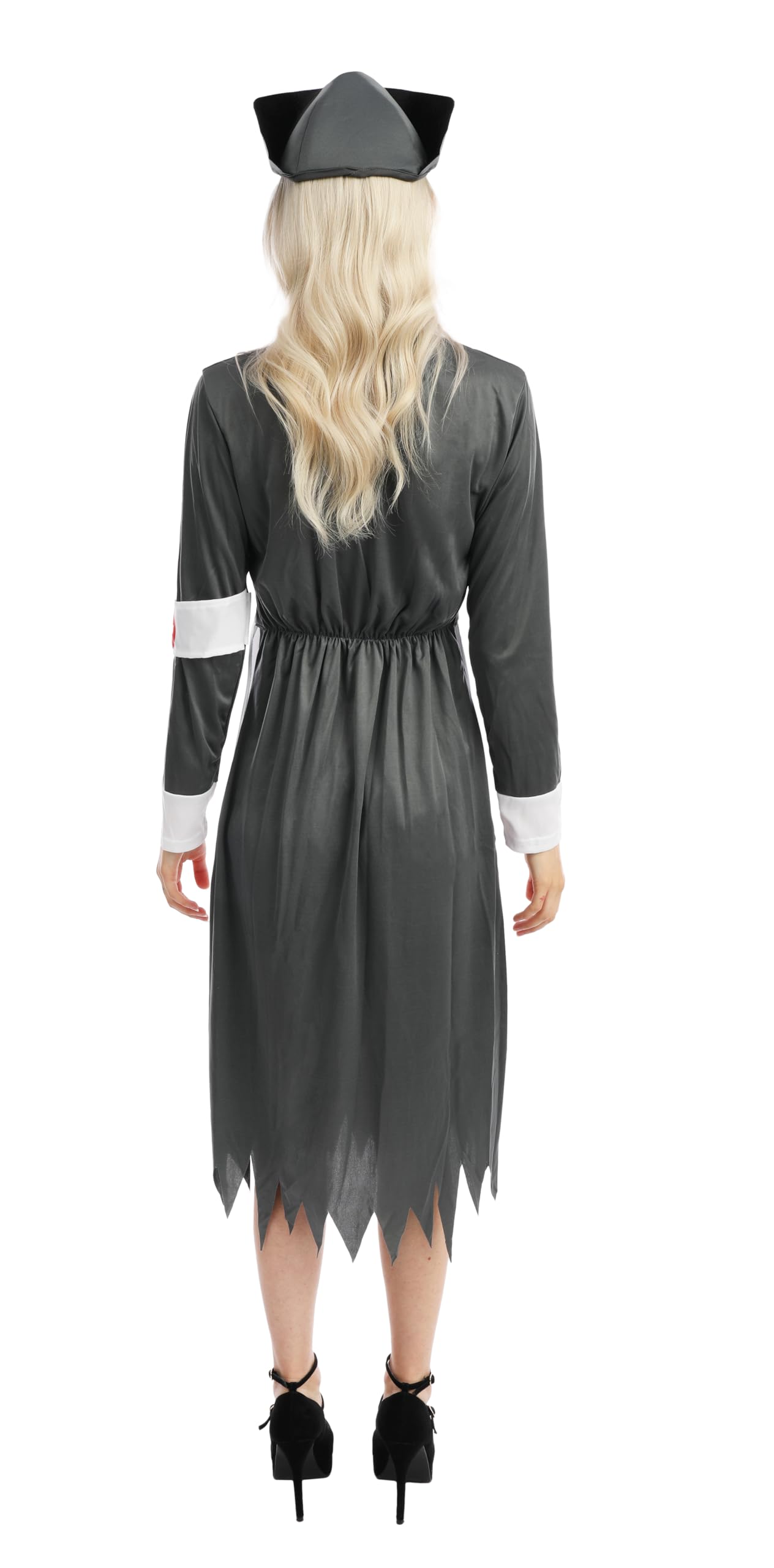 p-tit-clown-blutiges-krankenschwester-kost-m-damen-kleid-haarreif image 3