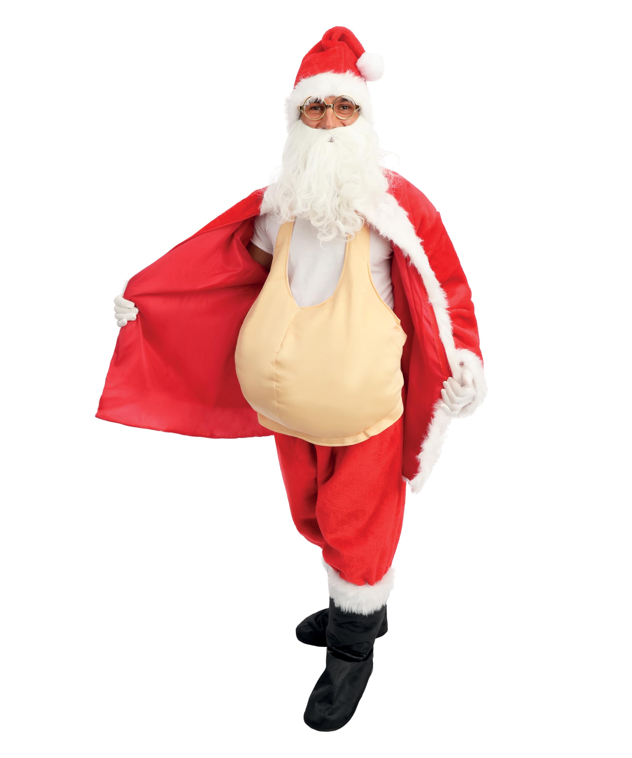 ptit-clown-bauchkissen-schaumstoff-beige-zubeh-r-weihnachtsmann-m-nch image 2
