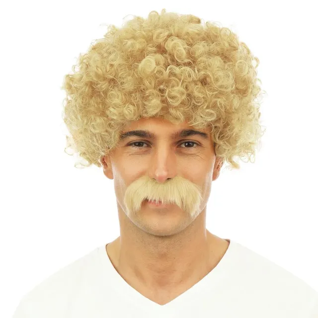 ptit-clown-lucien-per-cke-lockig-kurz-mit-schnurrbart-herren image 1