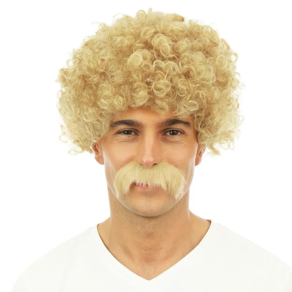 ptit-clown-lucien-per-cke-lockig-kurz-mit-schnurrbart-herren image 1
