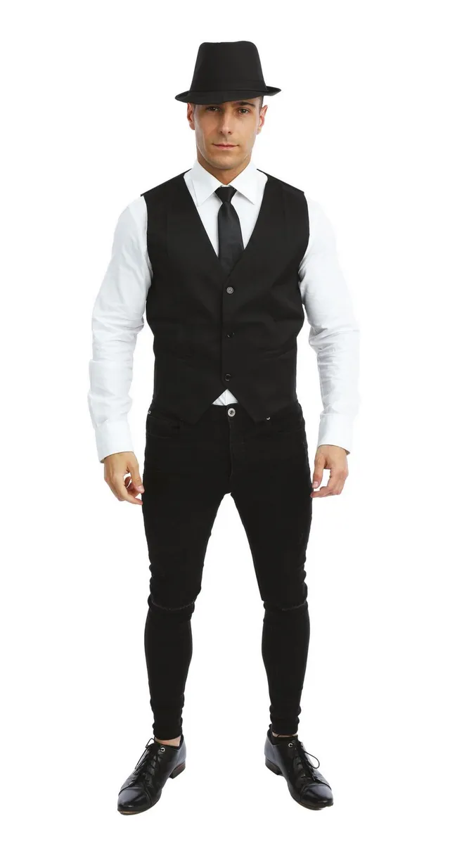 p-tit-clown-gangster-jacke-herren-schwarz-kost-mjacke image 1