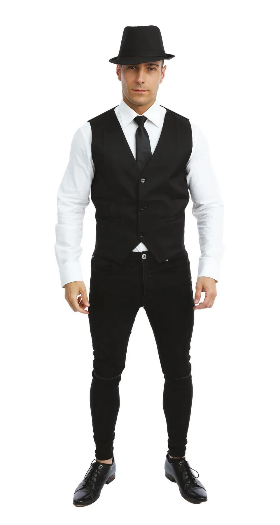 p-tit-clown-gangster-jacke-herren-schwarz-kost-mjacke image 1