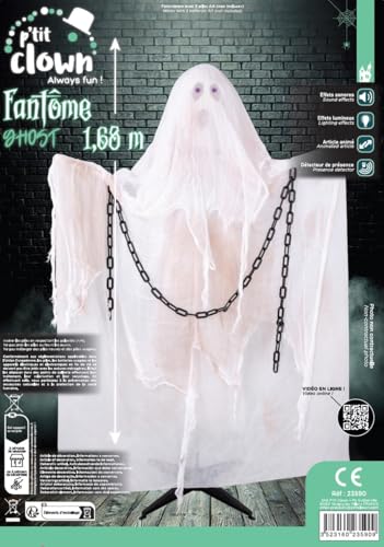 p-tit-clown-halloween-animatronik-geist-stehend-168-cm-mit-sound-und-licht image 5