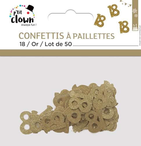 ptit-clown-glitzer-konfetti-zahl-20-gold-50-st-ck-tischdeko image 5