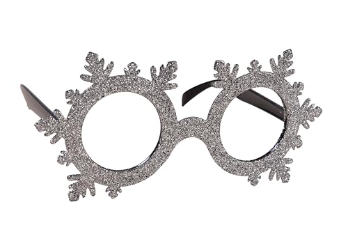 p-tit-clown-re22370-partybrille-schneeflocke-glitzer-silber-erwachsene image 6