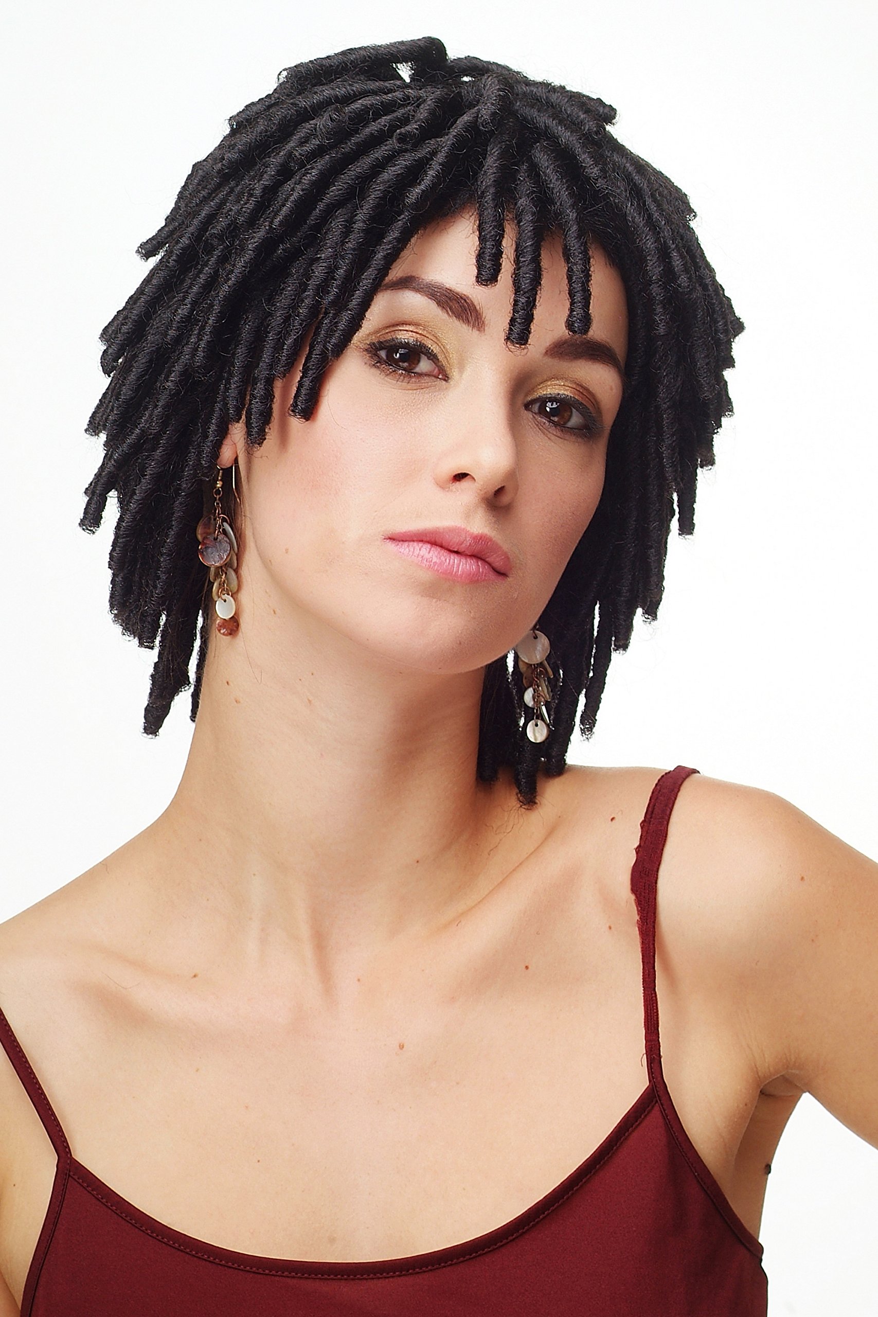 wig-me-up-dw409-1b-afro-per-cke-stark-gelockt-kurz-schwarz-30-cm image 2